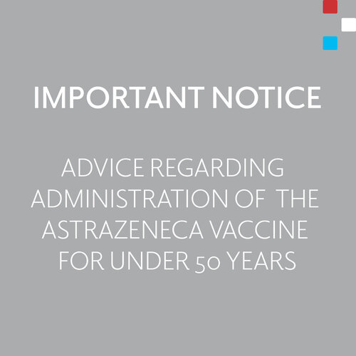 Administration Of The Astrazeneca Vaccine For Under 50 Years